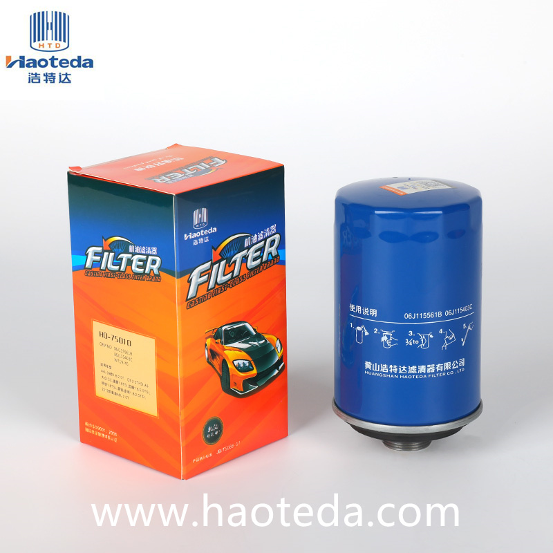 Auto Parts OD 78mm Hiflo Olei Metalli Filter 06J115561B High Performance