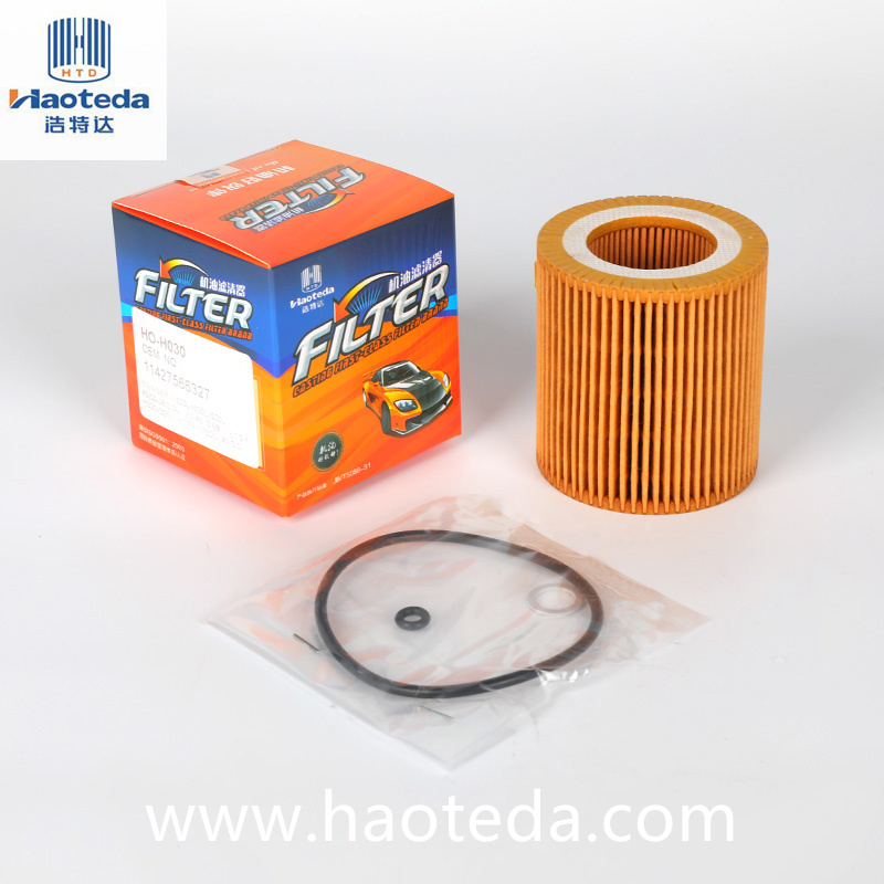 Lubricatio 1142-7566-327 Paper Oil Filter Standard Hepa Grade