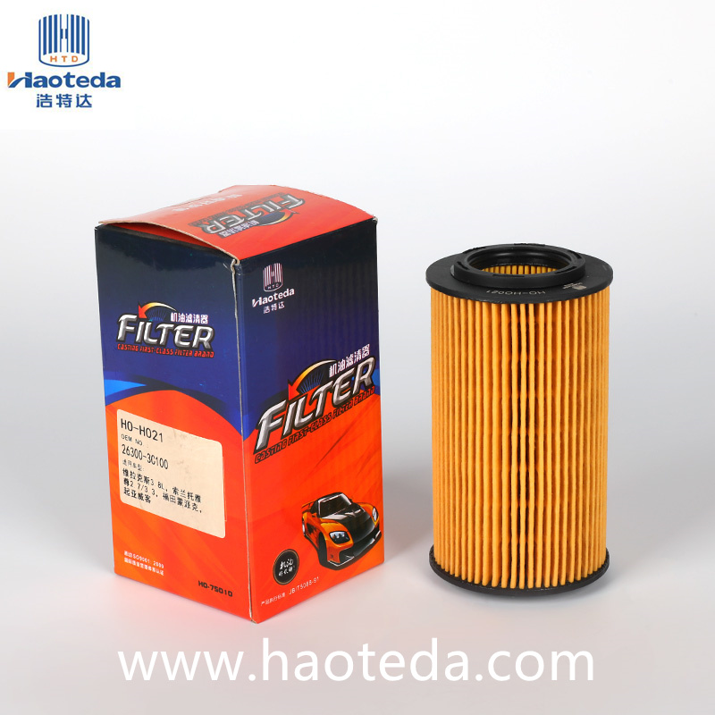 Protect Engine 26300-3C100 Engine Oil Filter Element Auto Parts For KIA